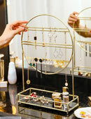 ZAVIQO Jewelry & Makeup Organizer Rack ✨