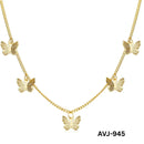 ZAVIQO Butterfly Charm Necklace – Elegant Women’s Jewelry ✨🦋