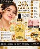 ZAVIQO 24K Gold Skin Serum – Brightening & Anti-Aging Essence