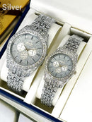ZAVIQO Luxury Couple Watch Set – 2 Pcs ✨